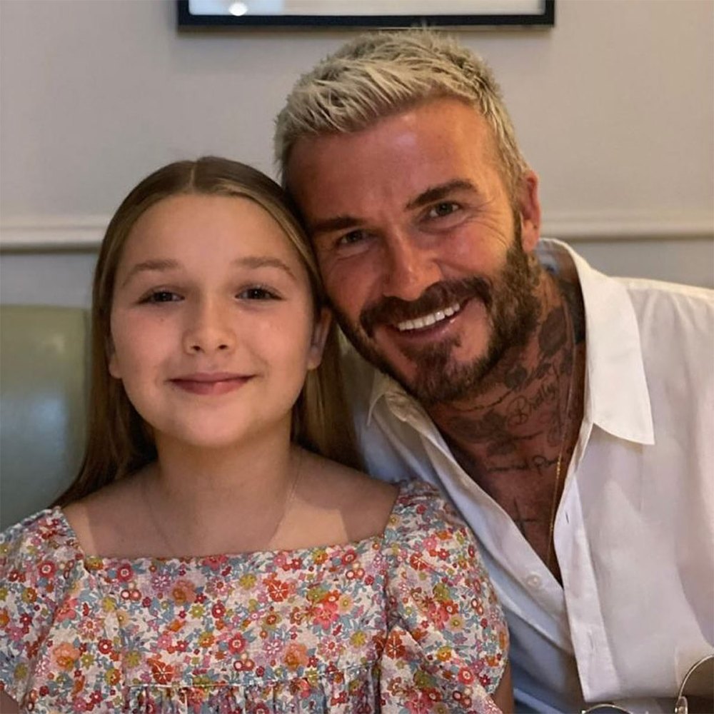 David Beckham Hilariously Reacts to 10-Year Old Daughter Harper’s Crush Confession