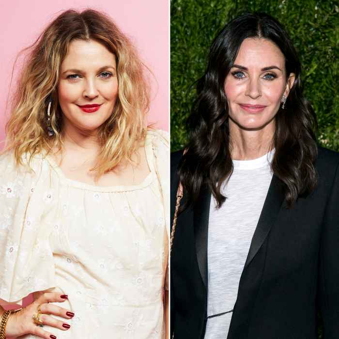 Drew Barrymore Says Courteney Cox Helped Her Through Pregnancy Scare on ‘Scream’ Set at 21