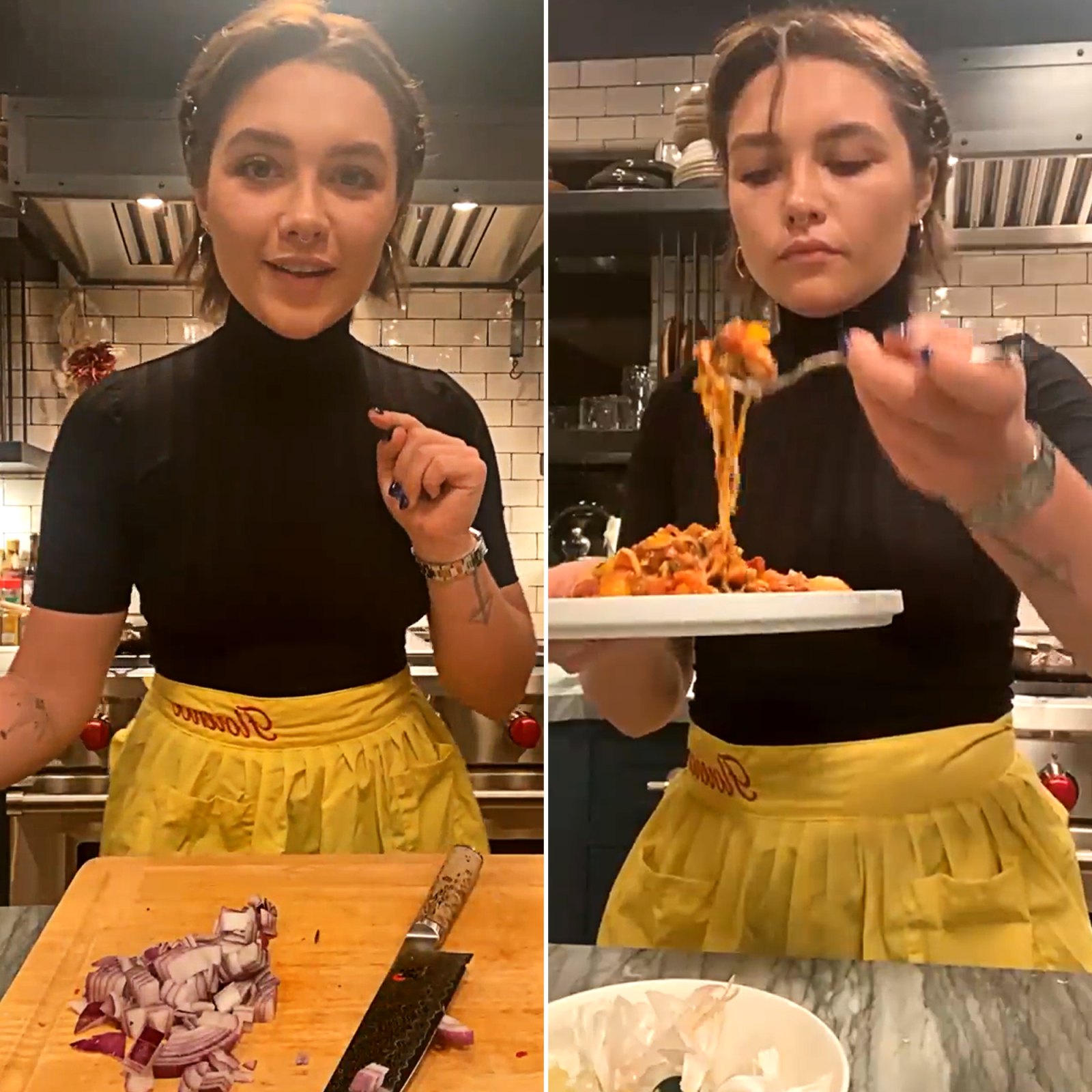 Florence Pugh and More Celeb Foodies