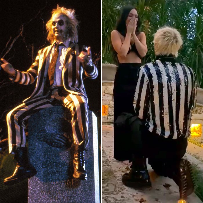 Foot Locker Takes Credit for MGK’s Proposal Outfit — and Fans Have Thoughts