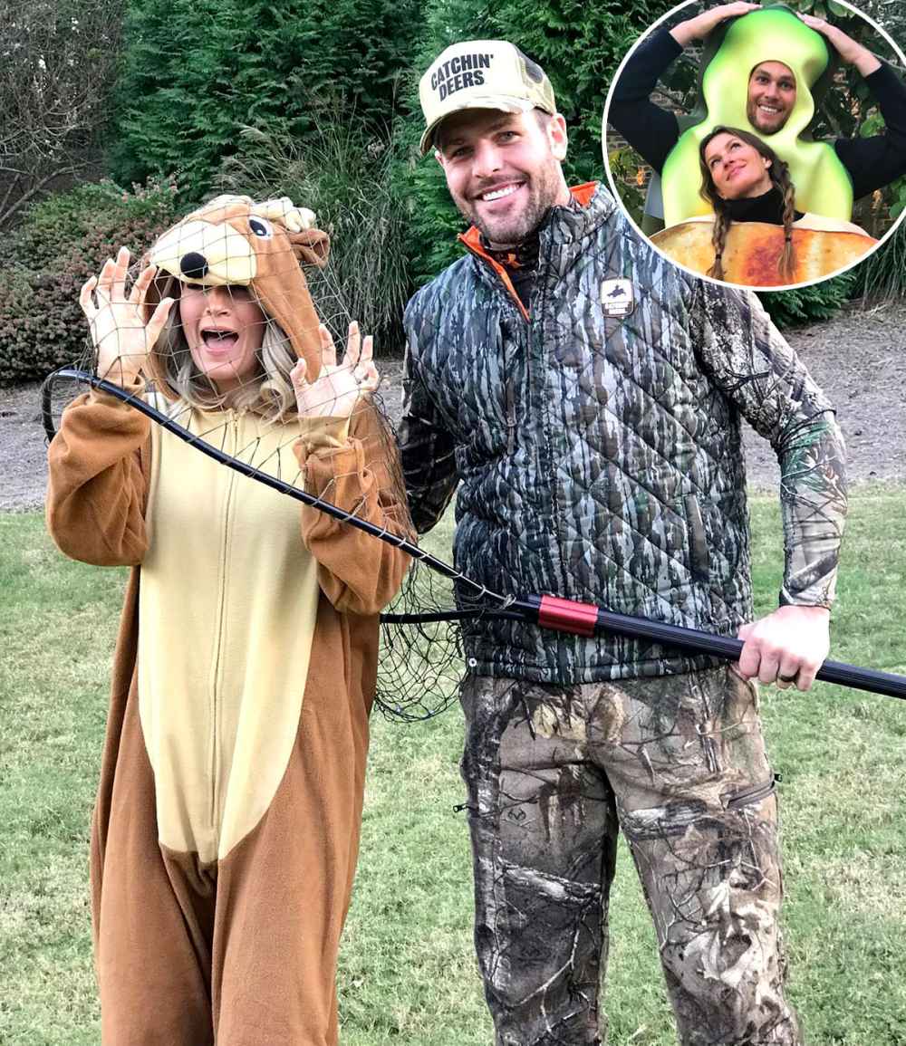 Halloween 2017 Celebrity Couples Costumes Carrie Underwood Gisele Bundchen Tom Brady