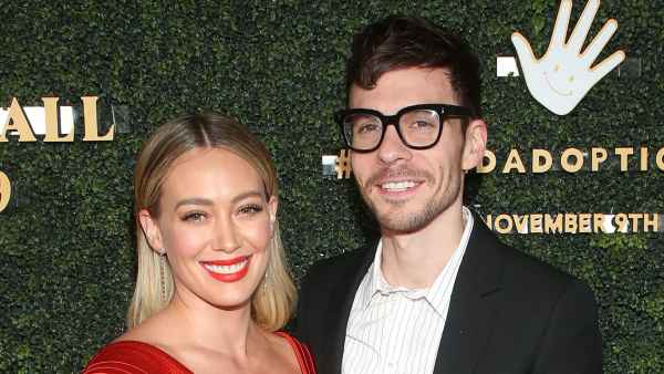 Hilary Duff Blushes as Husband Matthew Koma Tries to Get Her Ex's Attention at Dinner