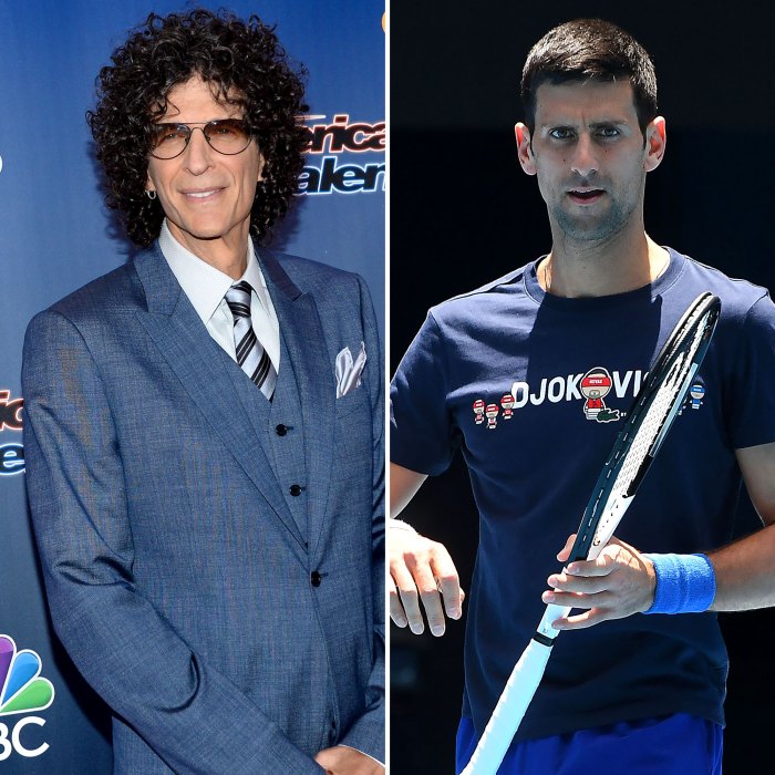 Howard Stern Slams 'Joker' Novak Djokovic for 'Dumb' Vaccine Stance