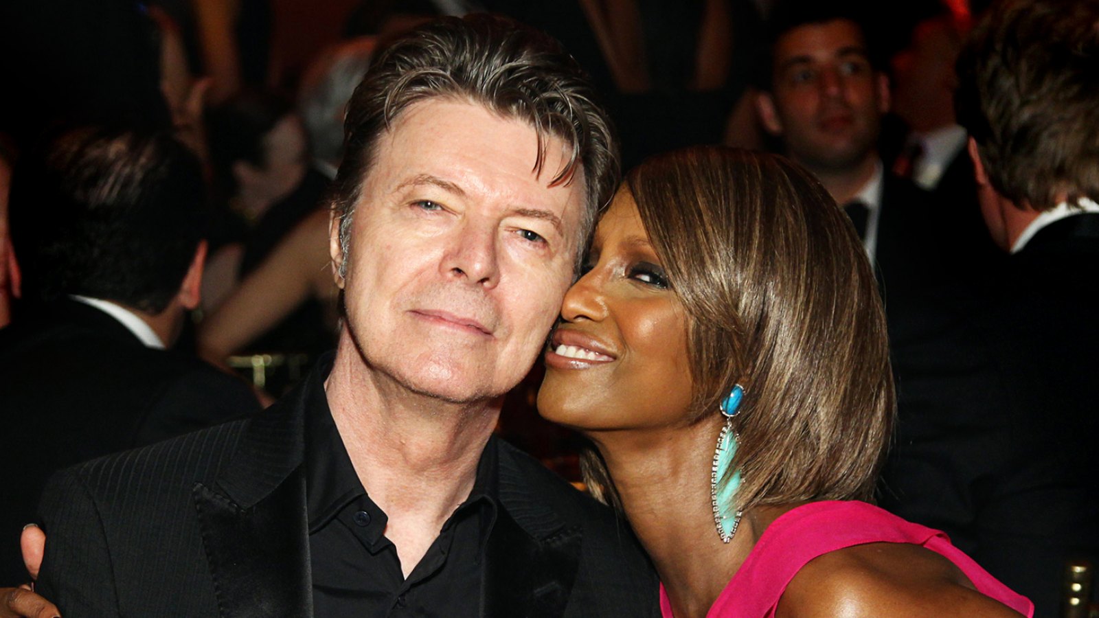 DAVID BOWIE AND IMAN