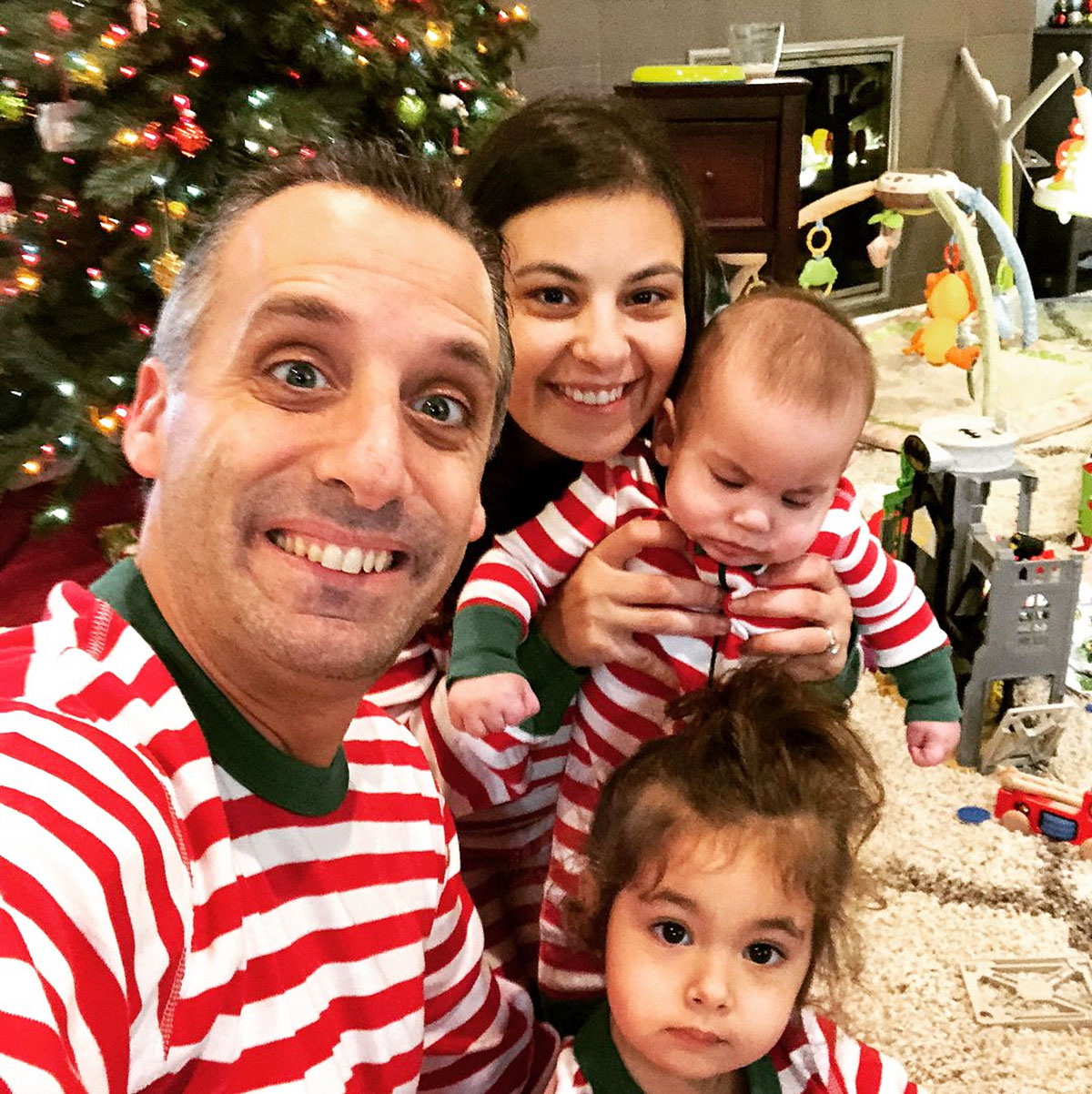Impractical Joker Joe Gatto Sweetest Moments With His Bessy Gatto 2 Kids Photos