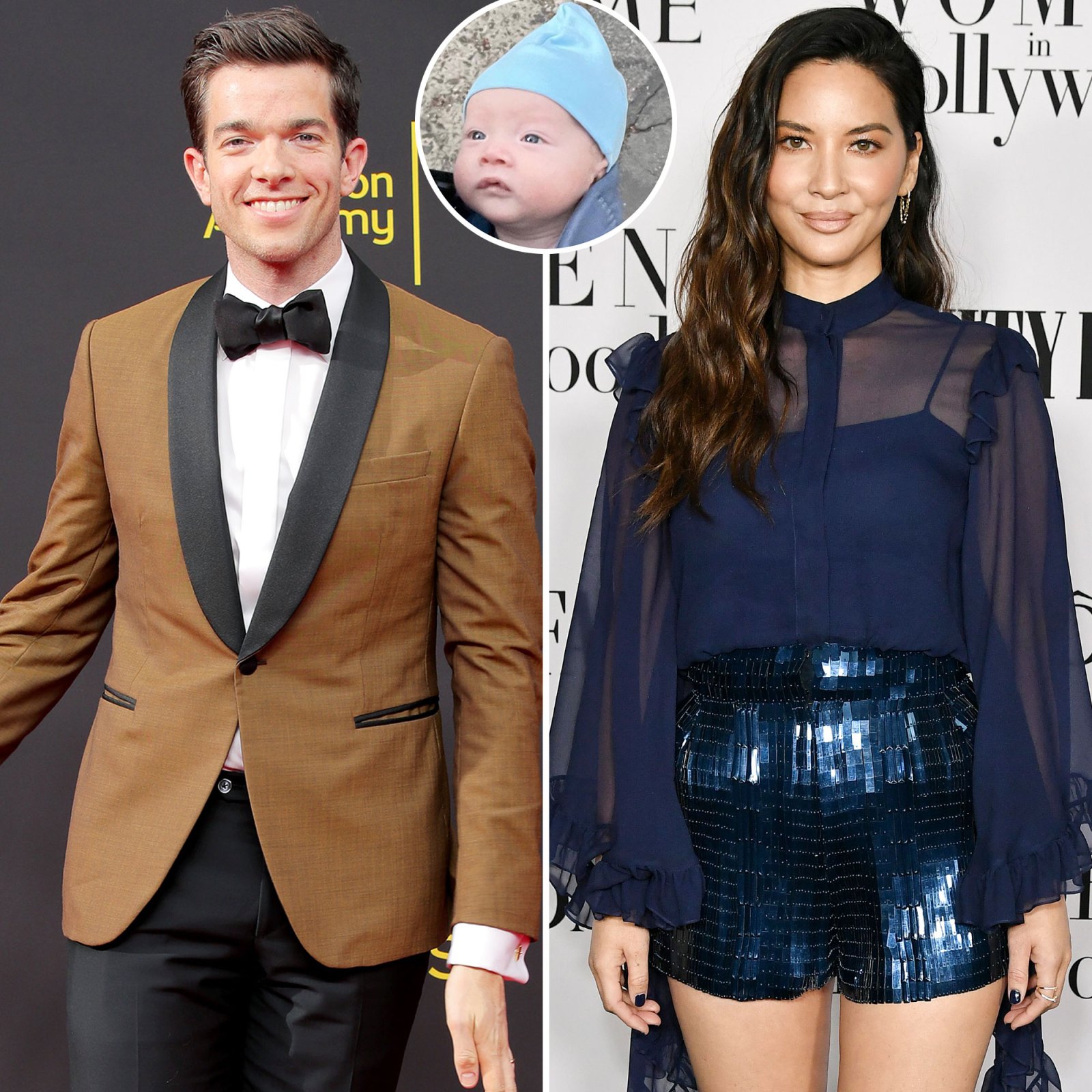 John Mulaney Olivia Munn Celebrate 2 Months With Their Tiny Son Malcolm
