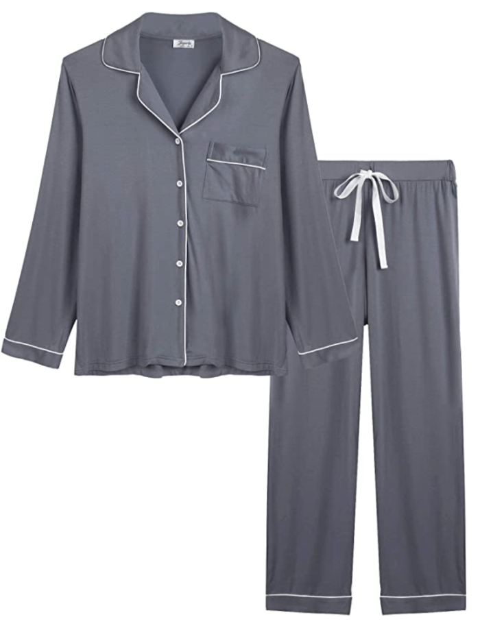 Joyaria Women's Soft Bamboo Pajama Set