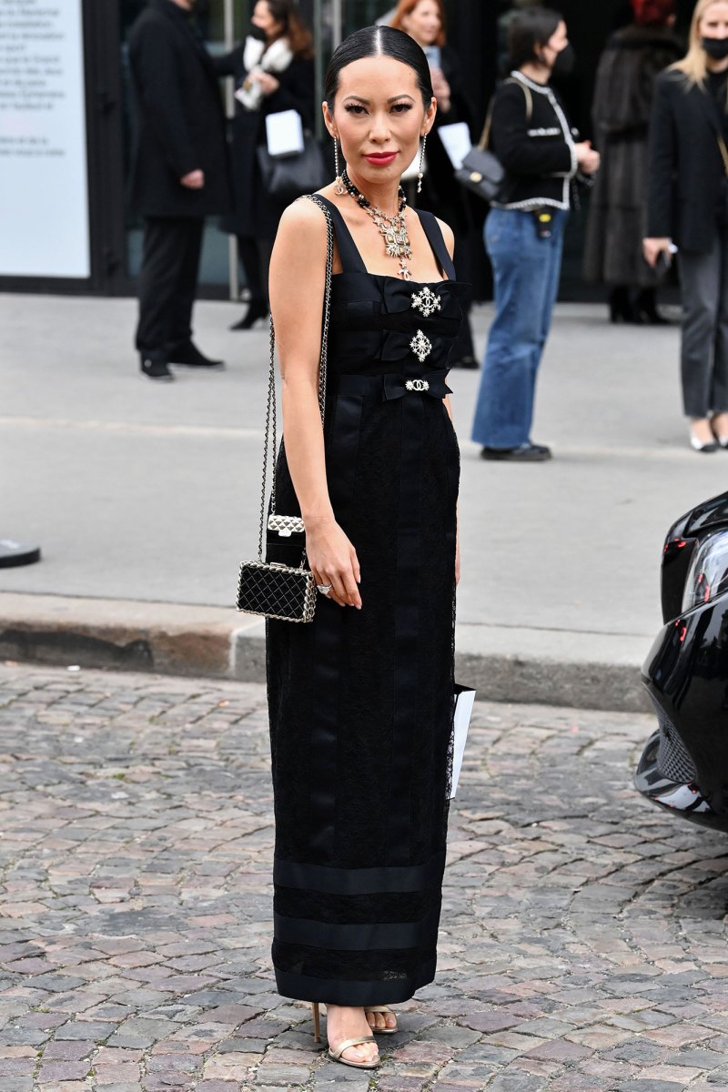 Kanye Naomi Celebs Serve Up Chic Street Style Paris Fashion Week Christine Chiu