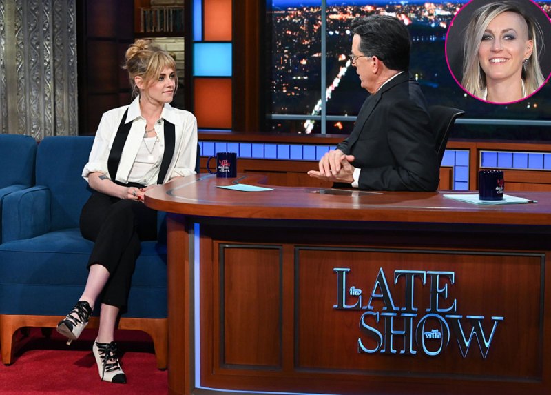 Kristen Stewart and Dylan Meyer Relationship Timeline January 2022 Late Show With Stephen Colbert