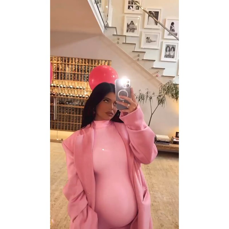Kylie Jenner Shows Baby Bump, More Pics at Daughter Stormi’s Birthday Amid Secret Birth Rumors