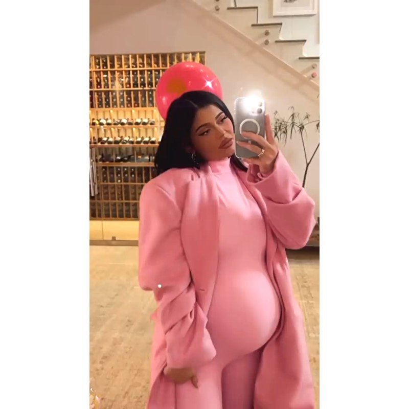 Kylie Jenner Shows Baby Bump, More Pics at Daughter Stormi’s Birthday Amid Secret Birth Rumors