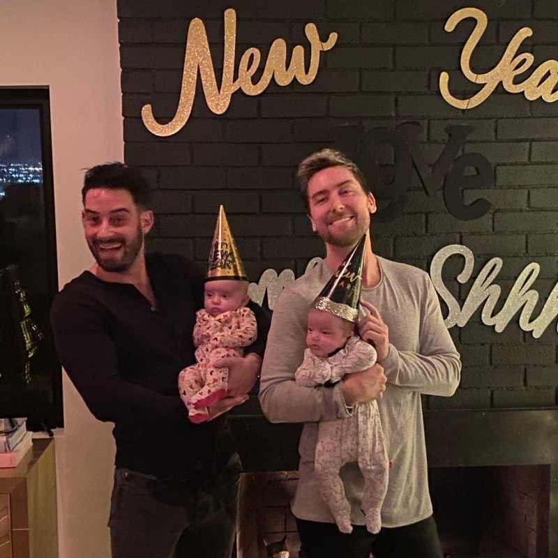 Lance Bass and Michael Turchin's Cute Pics With Twins