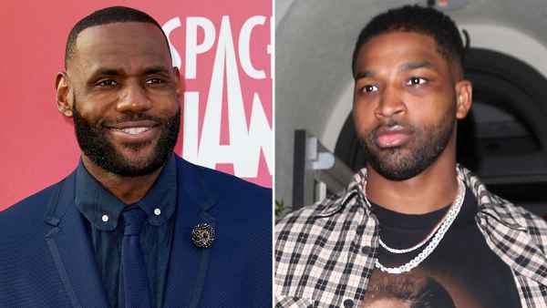 LeBron James Seemingly Yells in Tristan Thompson's Face During NBA Game
