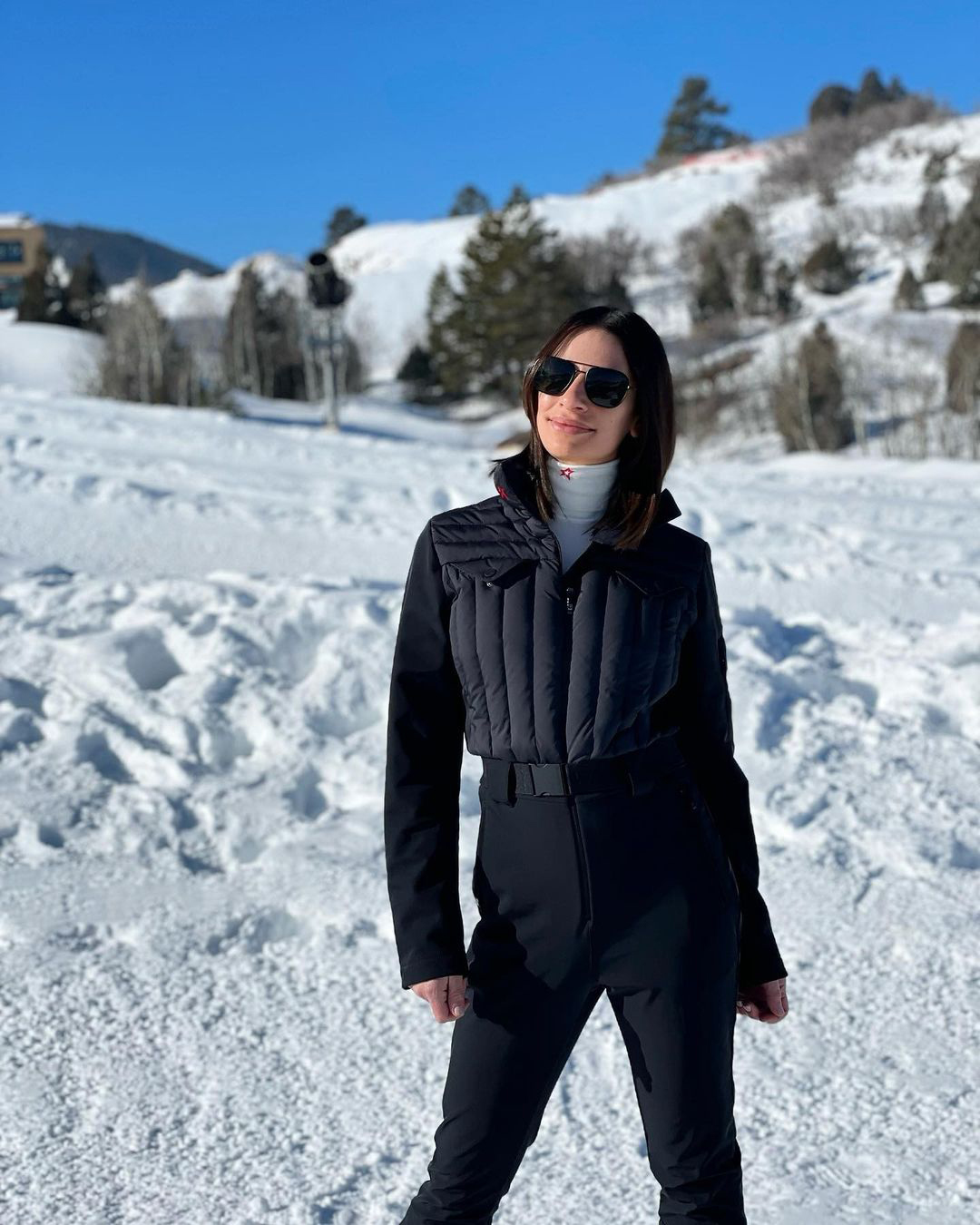 Lea Michele and More Stars Who Love a Winter Wonderland