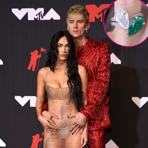 Machine Gun Kelly Reveals Meaning Behind Megan Foxs 2 Stone Engagement Ring