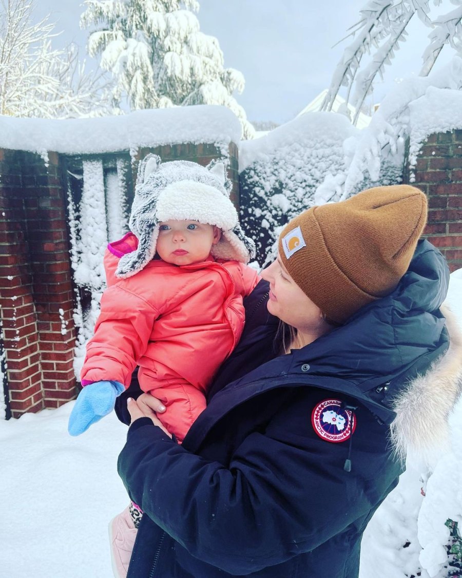 Meghan McCain and More Celeb Parents Playing in the Snow With Their Kids