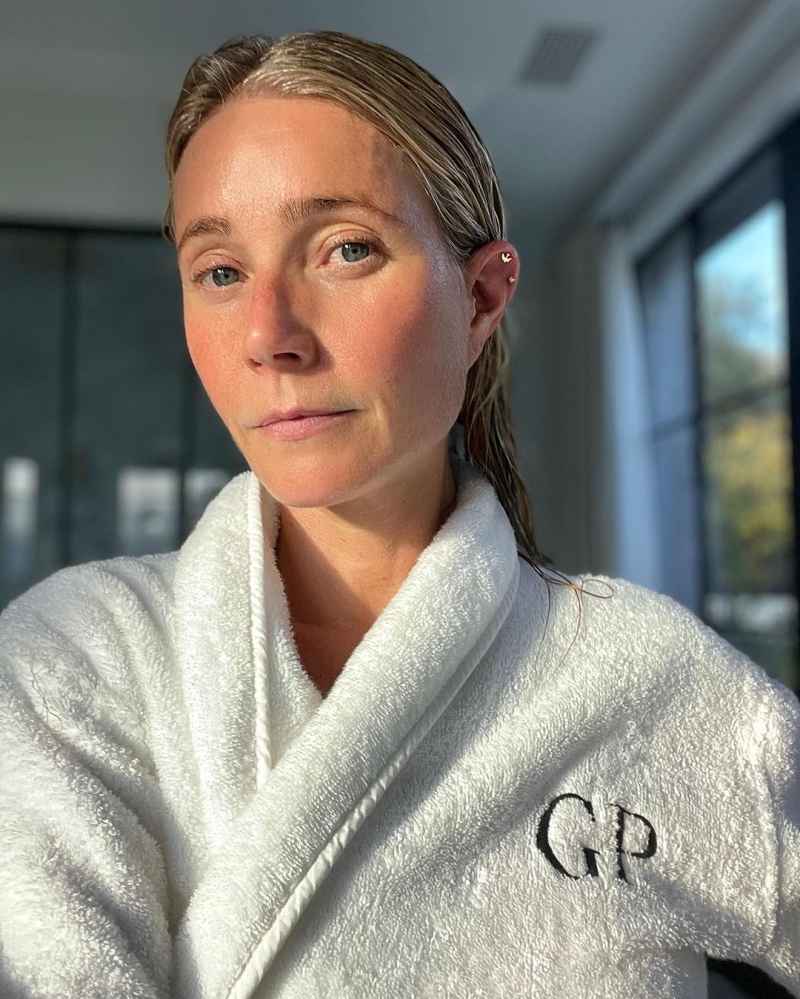 Gwyneth Paltrow Most Radiant Celebrity Makeup-Free Moments of 2022