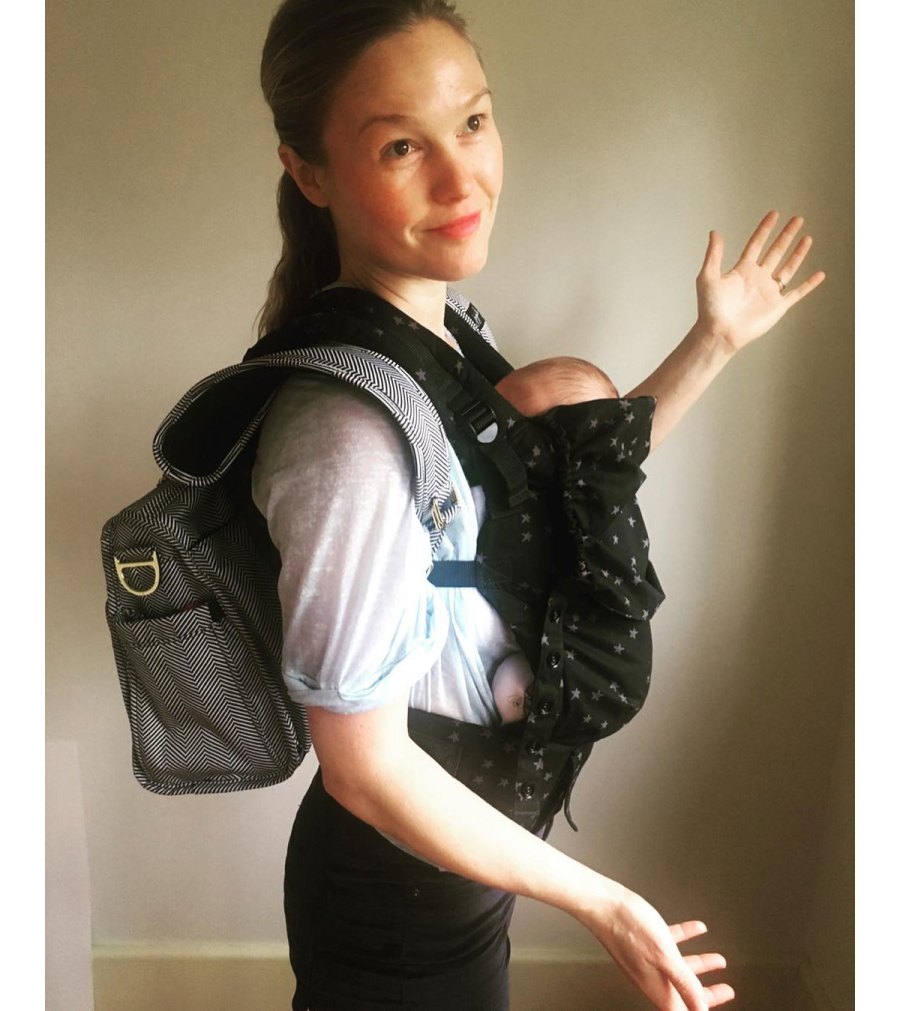 November 2017 Julia Stiles Sharing Rare Motherhood Moments Over the Years