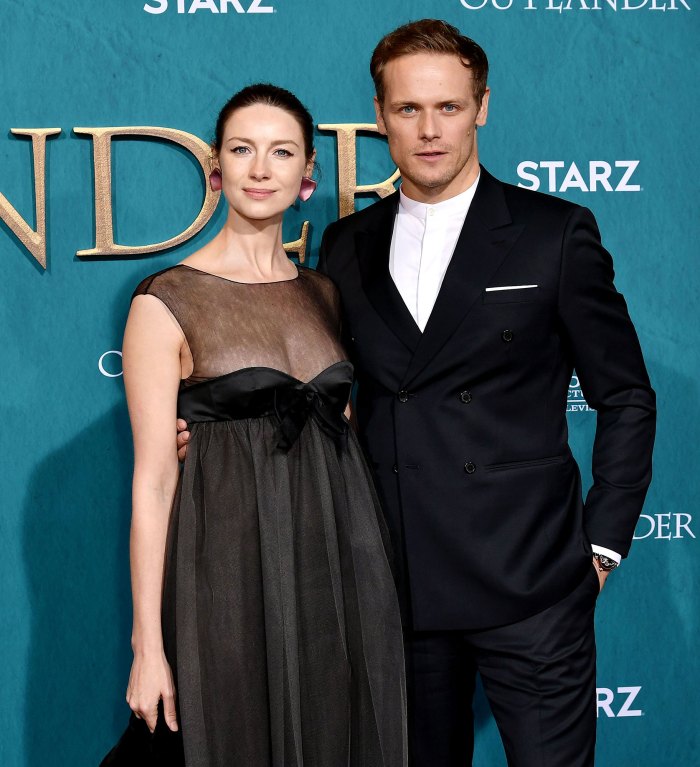 Outlander Caitriona Balfe Addresses Downside of Fans Romantically Linking Her With Sam Heughan