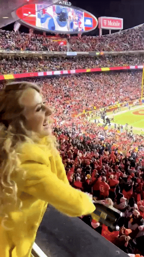 Patrick Mahomes' Fiancee Brittany Matthews Claps Back After Being 'Attacked' for Stadium Champagne Celebration