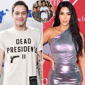 Pete Davidson Has Met Kim Kardashian Kids He Bonded With Her Entire Family