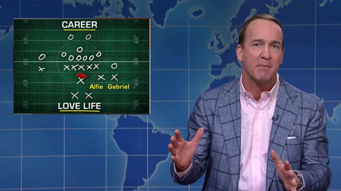 Peyton Manning Compares Tom Brady Retirement Speculation to ‘Emily in Paris’ on ‘SNL’