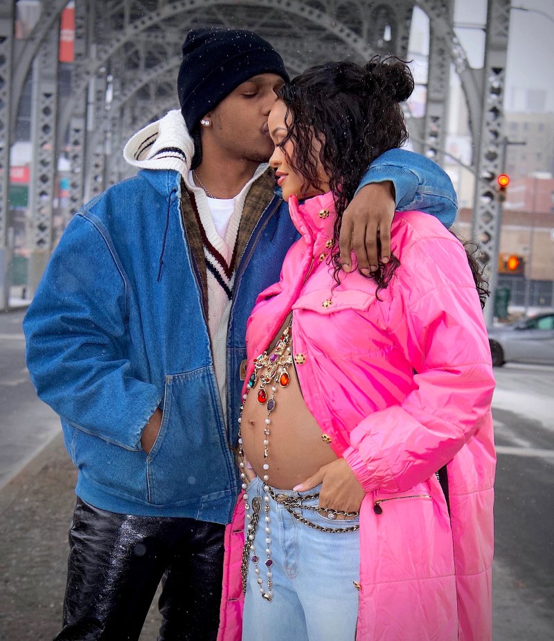 Pregnant Rihanna Baby Bump Album Ahead 1st Child Photos