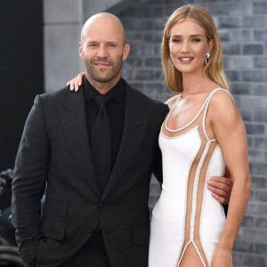 Pregnant Rosie Huntington Whiteley Shares Rare Photos Growing Baby Bump Her Jason Statham 4 Year Old Son Jack