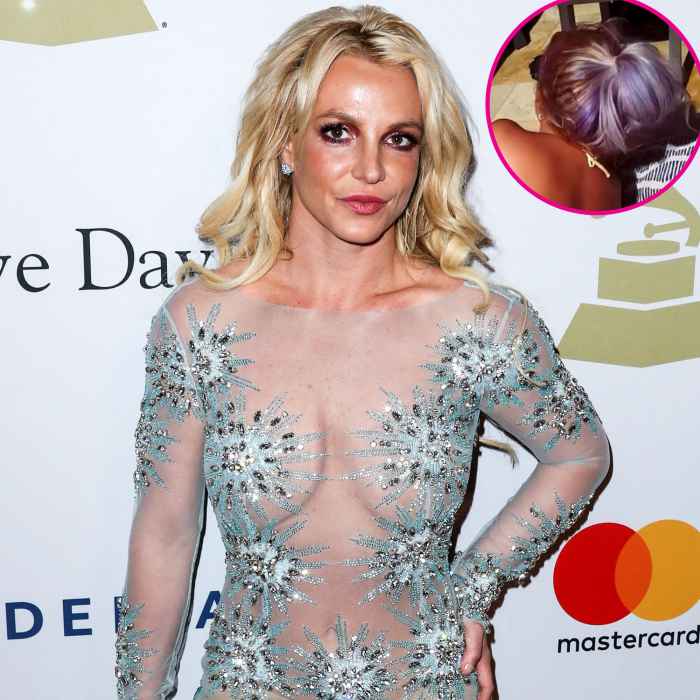 Regrets! Britney Spears Thinks Her Purple Hair Is ‘Absolutely Horrible
