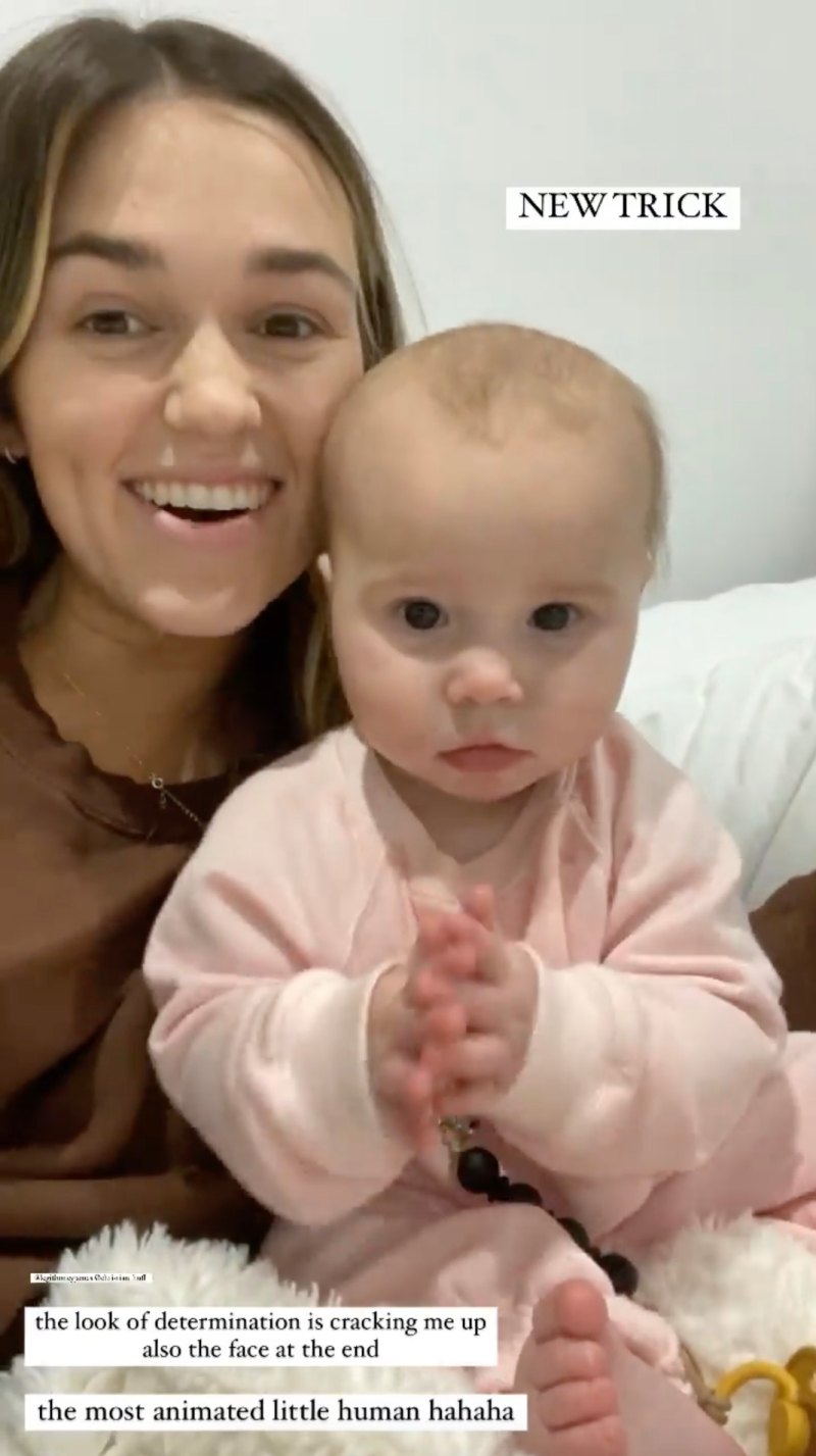 Sadie Robertson, Christian Huff’s 7-Month-Old Daughter Honey Learns to Clap
