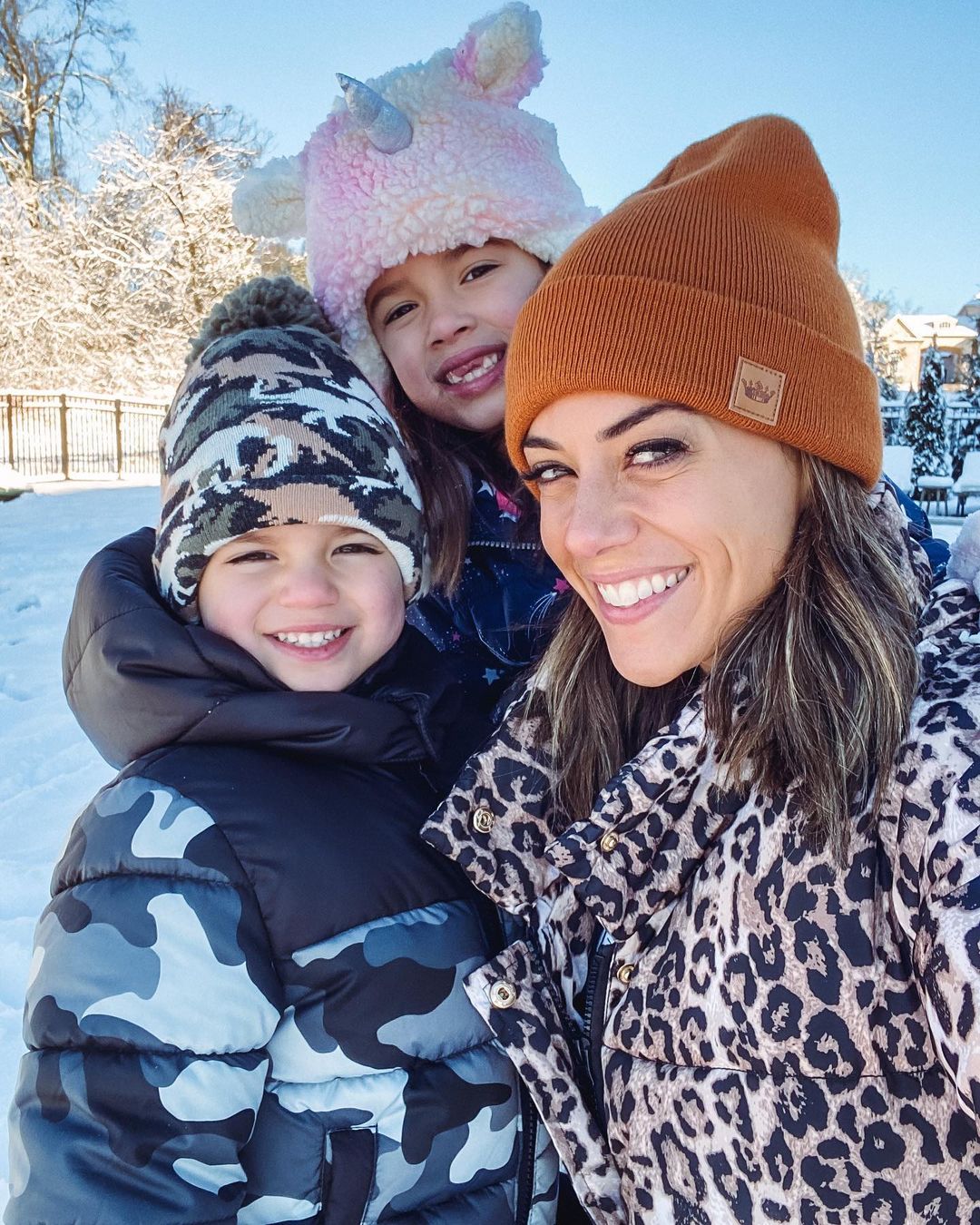 Snow Cute! See Jana Kramer's Best Family Pics With Jolie and Jace