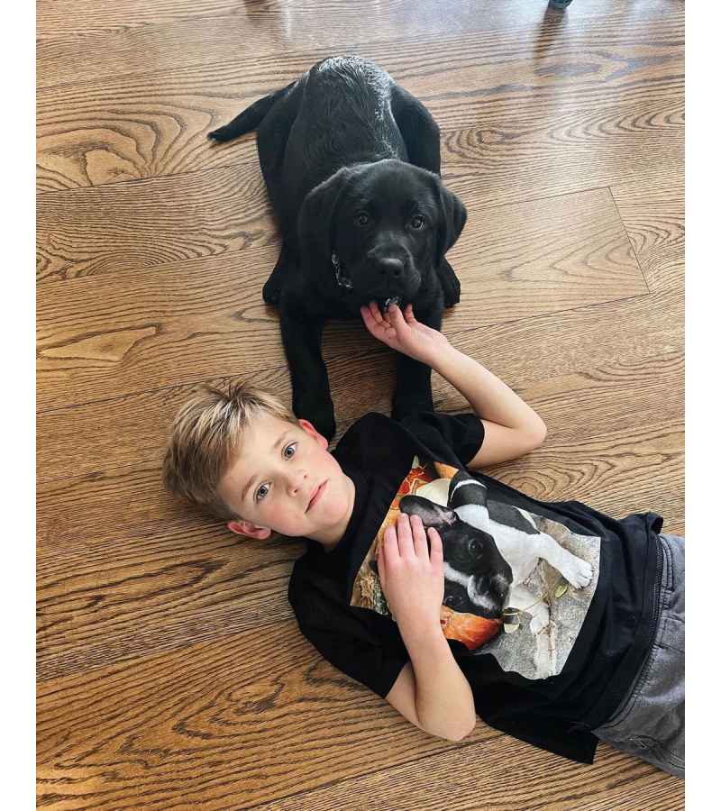 Tennessee and Major Reese Witherspoon Instagram Celebrity Moms and Dads Show Off Cuddly Pictures of Their Kids and Pets