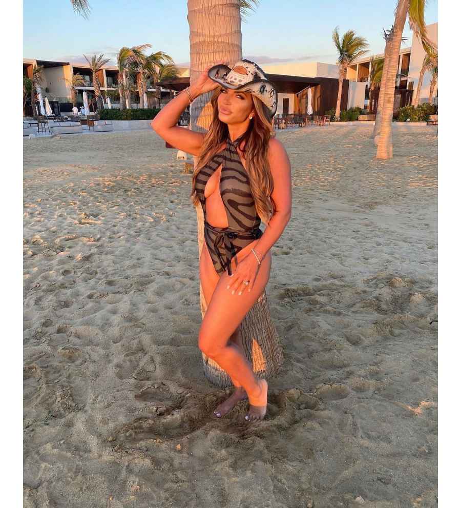 Teresa Giudice Celebs Wearing Sexy One-Piece Swimsuits in 2022