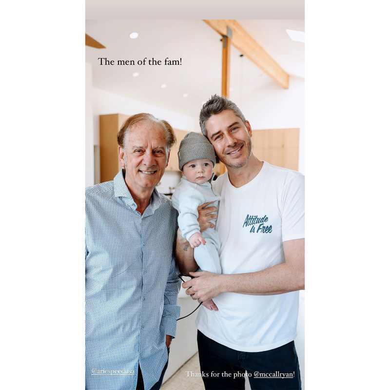 Three Generations! Arie Luyendyk Jr. Poses for Pic With Dad and Son Lux