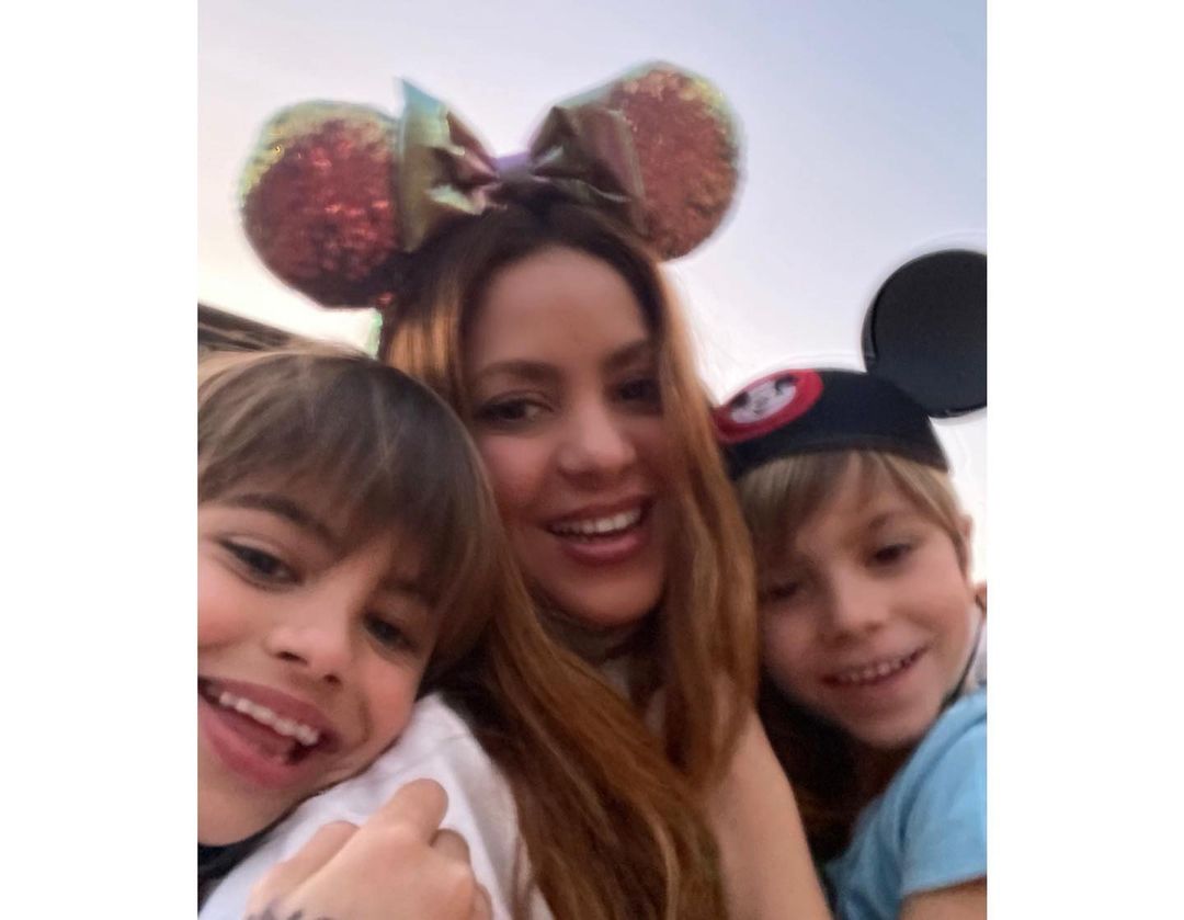 ‘Unforgettable’! Shakira Documents Walt Disney World Trip With 2 Sons