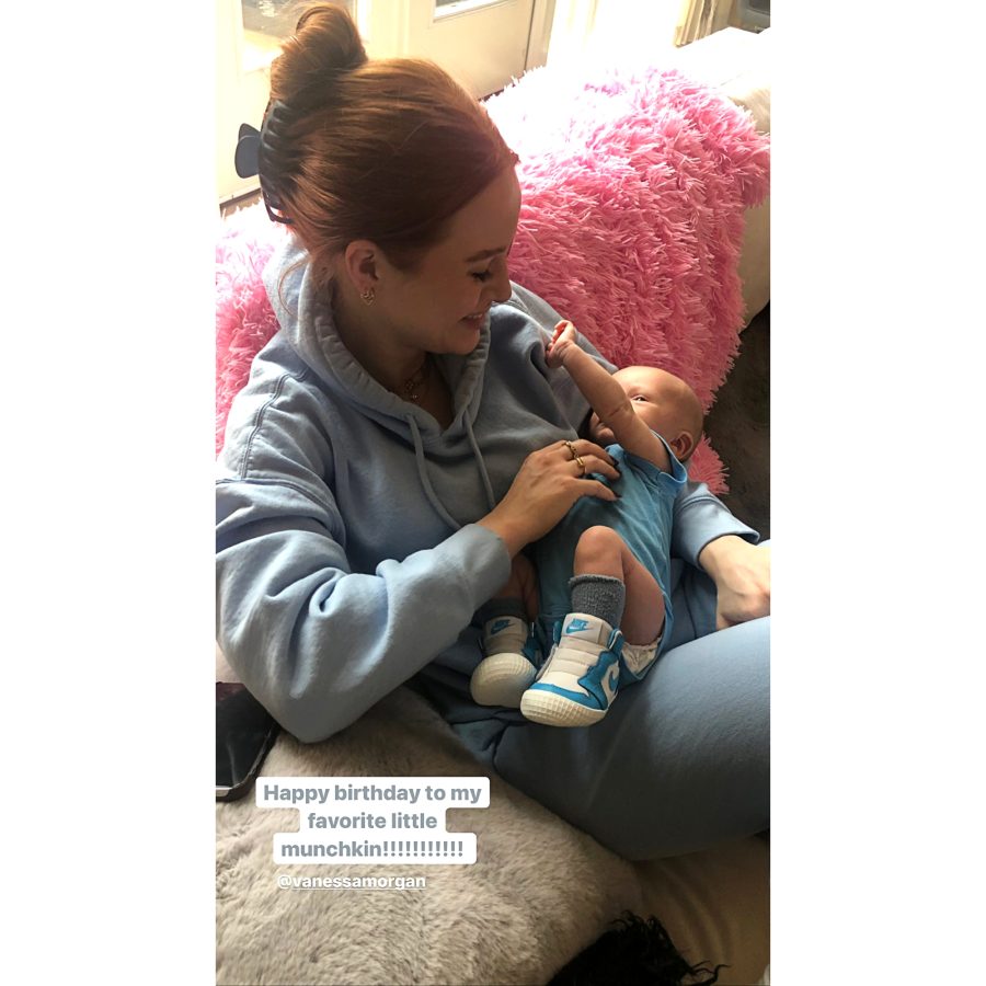 Vanessa Morgan Celebrates Son River’s 1st Birthday With Her ‘Riverdale’ Costars: See Photos