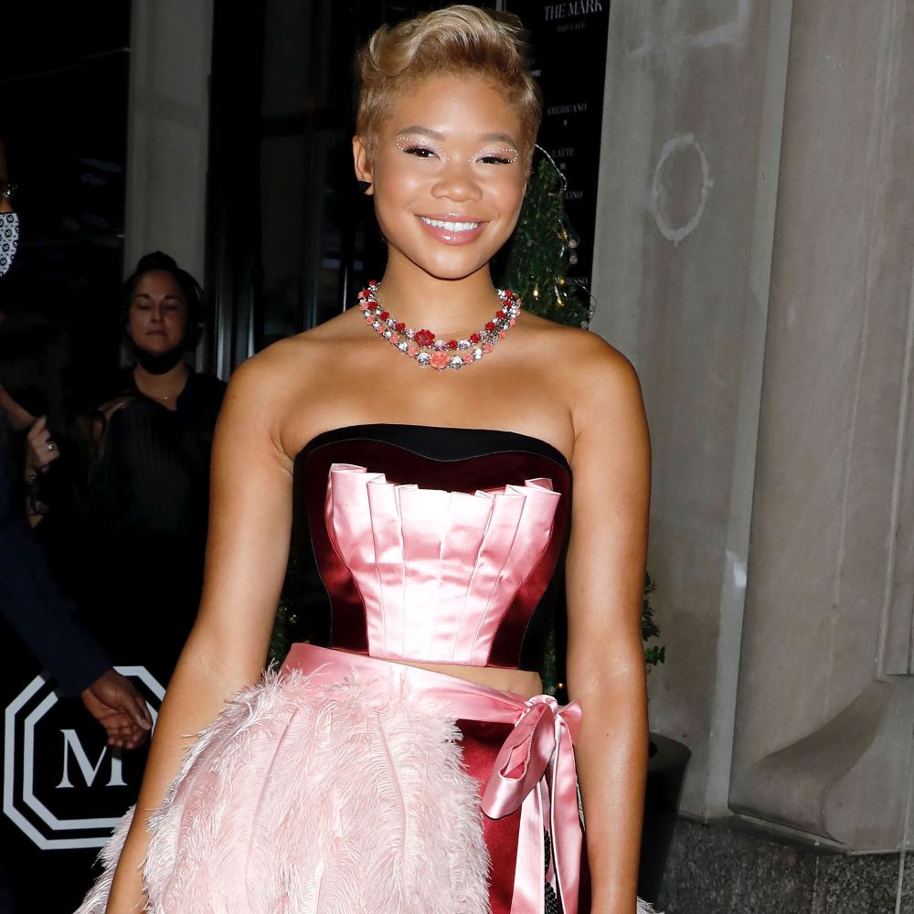 You’ll Never Guess Who Inspired Storm Reid’s Blonde Pixie Cut