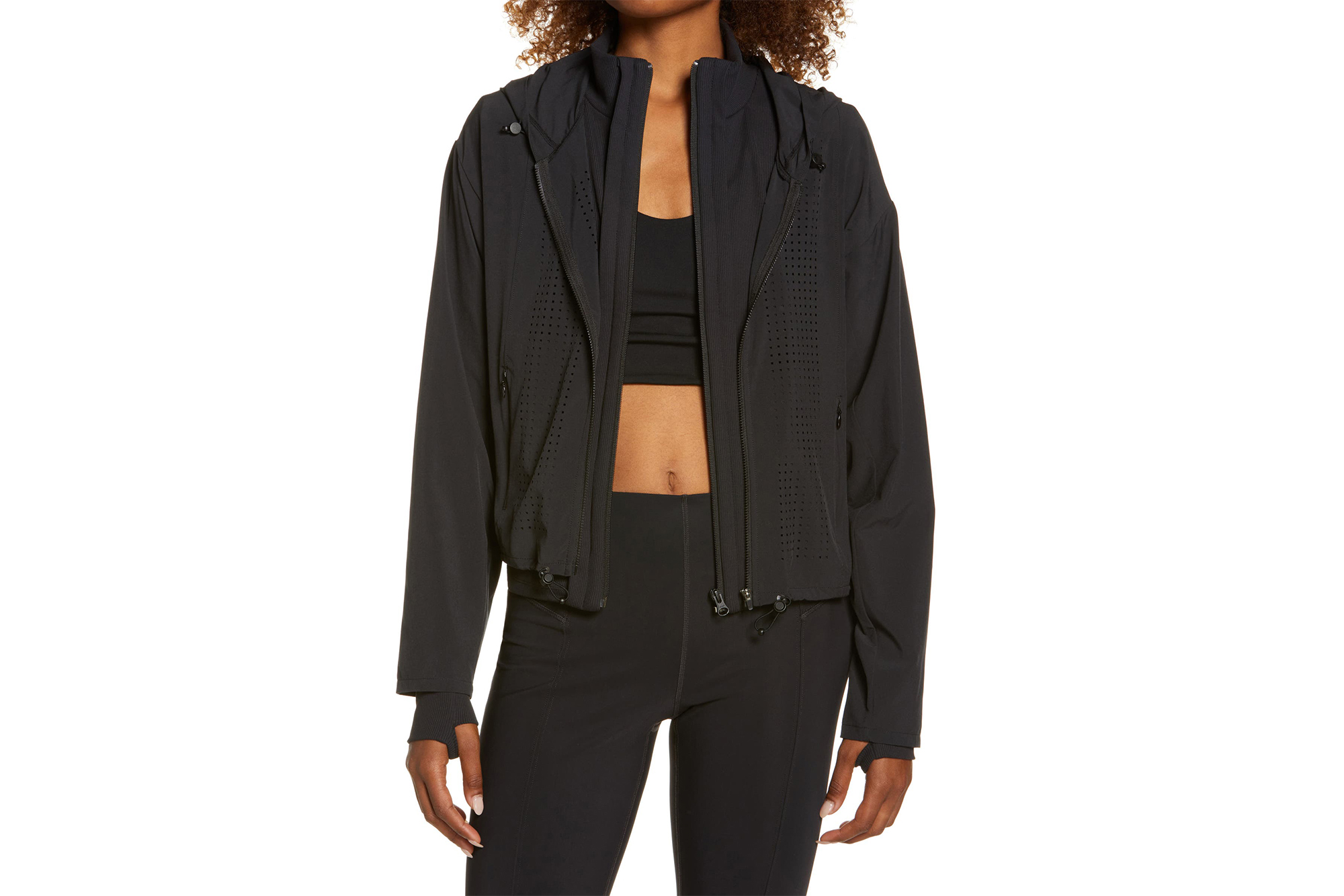 Zella Women's Improvise 2-in-1 Full Zip Hoodie