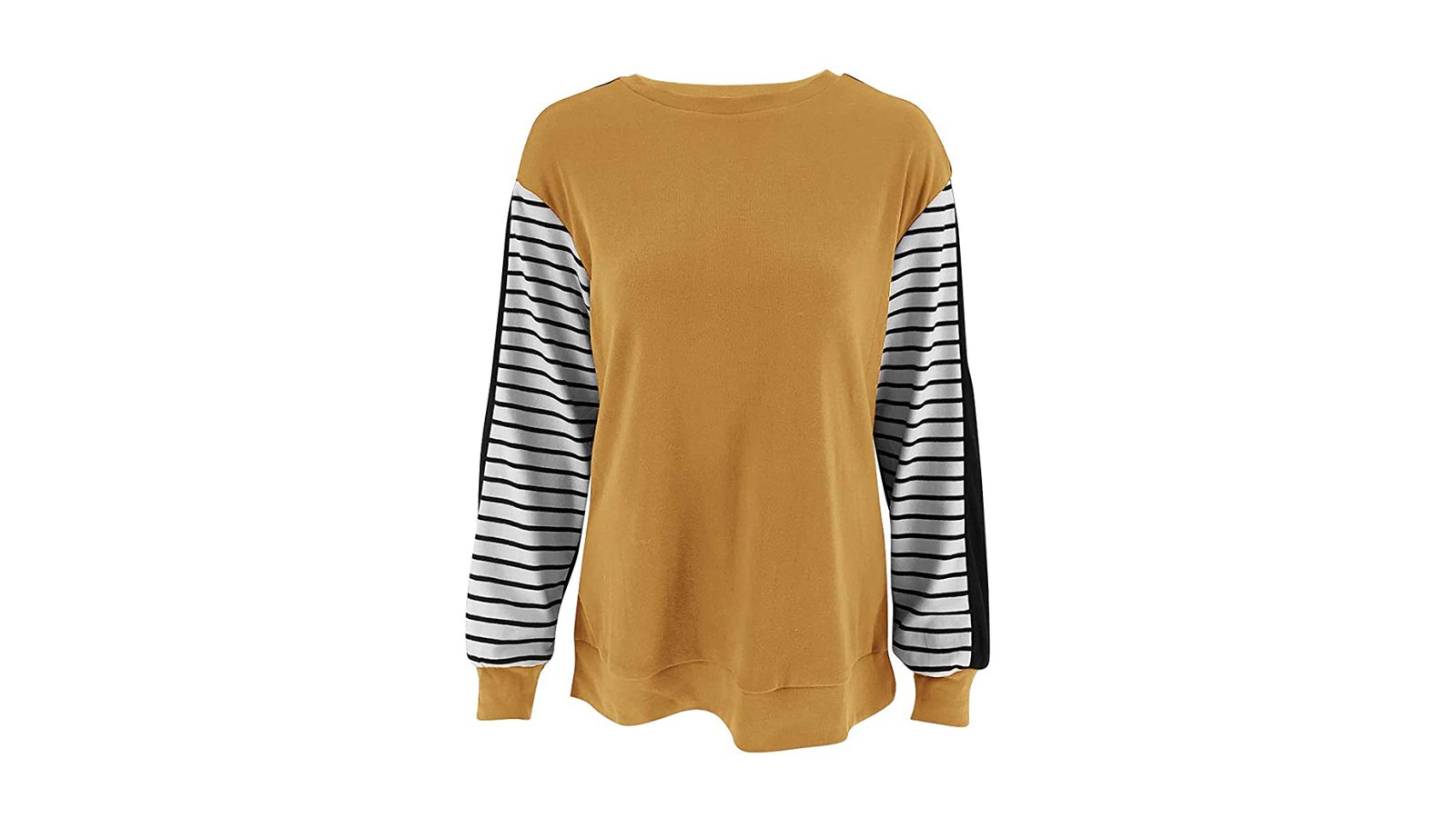 amazon-long-sleeve-color-block-top