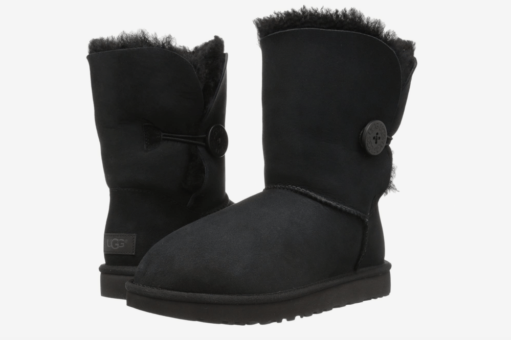 black Ugg boots