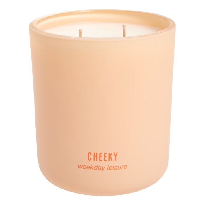 Cheeky candle