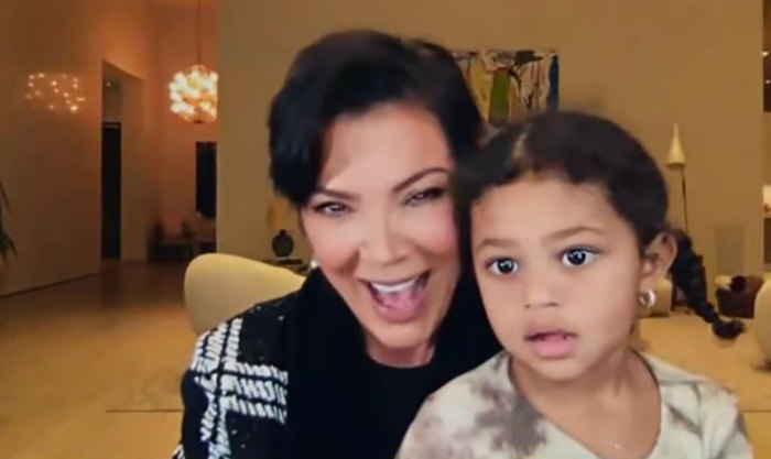 Kris Jenner Dodges Question About Kim Kardashian and Pete Davidson With the Help of Kylie Jenner’s Daughter Stormi
