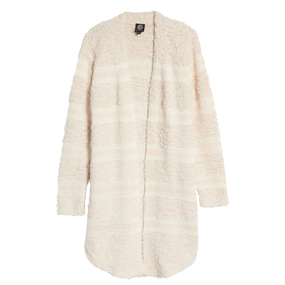 Bobeau Striped Cardigan Is Soft, Fuzzy and Totally Cute | Us Weekly