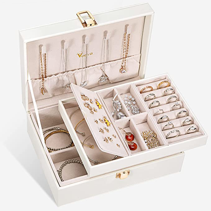 white jewelry box