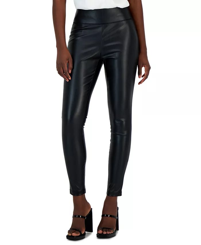 Faux Liquid Leather Leggings ‼️Very Stretchy ‼️ – Just Be Cute Boutique