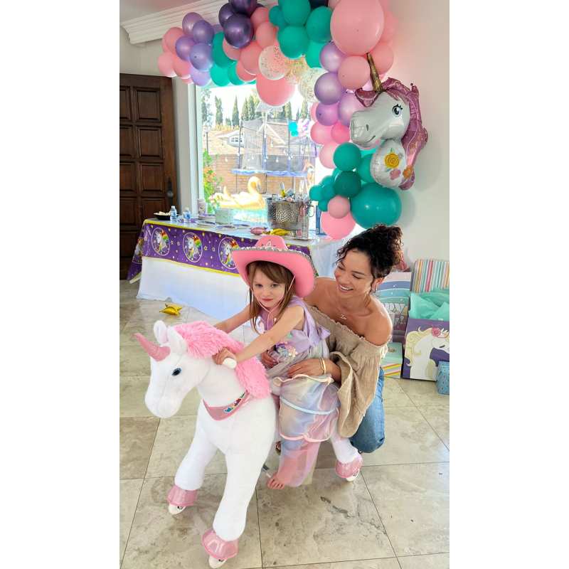 Alyssa Scott Celebrates Daughter Zeela Birthday With Unicorn Themed Party