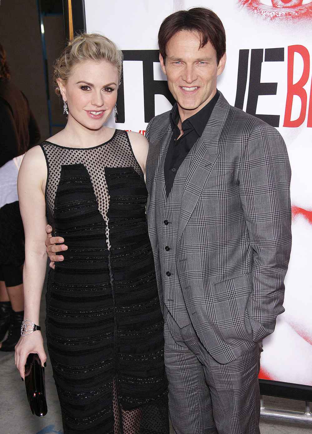Anna Paquin Stephen Moyer Go for a Stroll With Their Newborn Twins