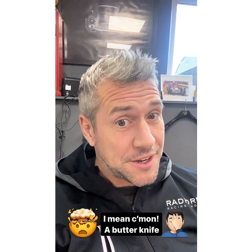 Ant Anstead Denies His and Christina Haack Son Hudson Cut His Hair With a Butter Knife 3