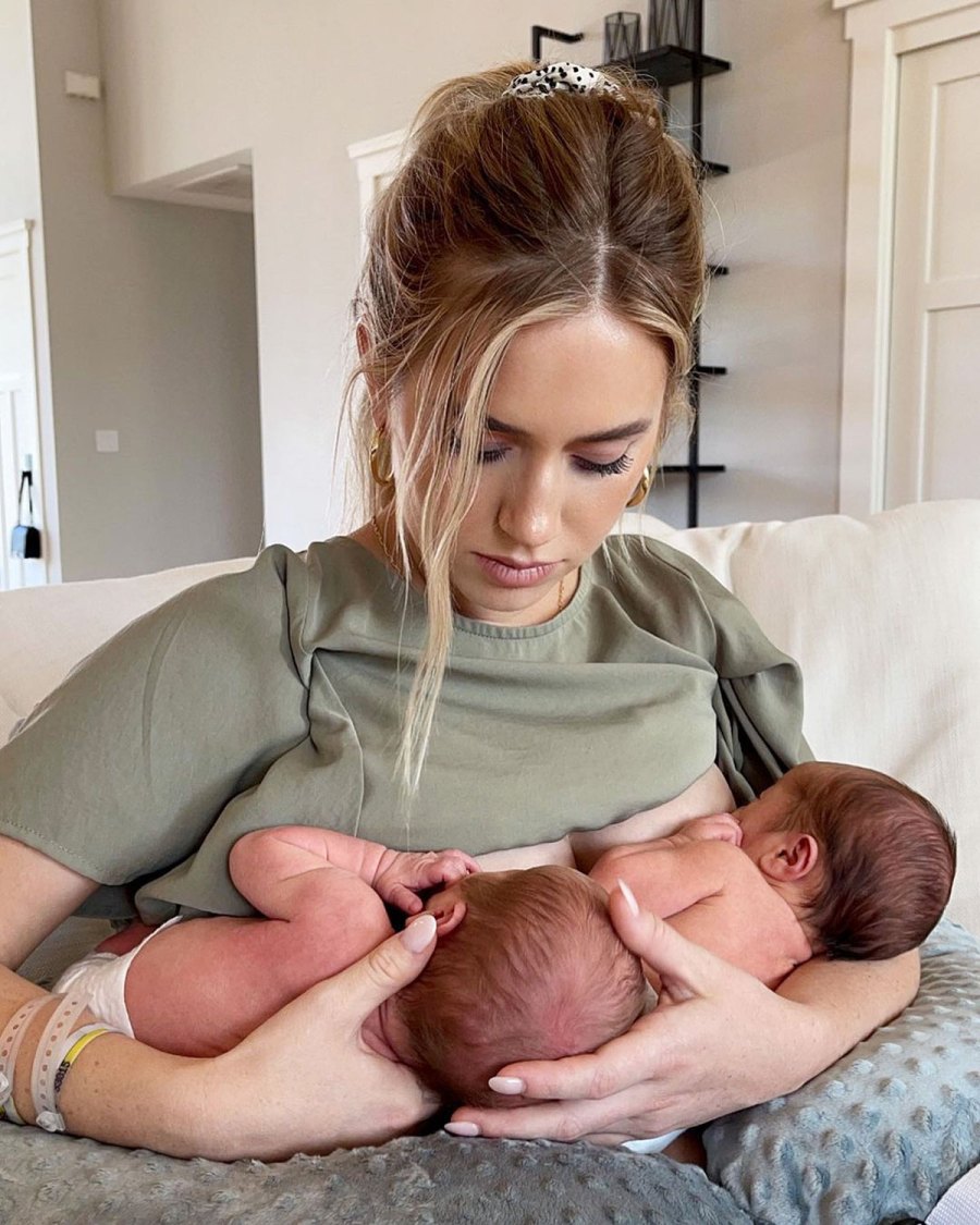 Ashley Graham More Celebrity Moms Tandem Breast Feeding Their Babies Photos Lauren Burnham