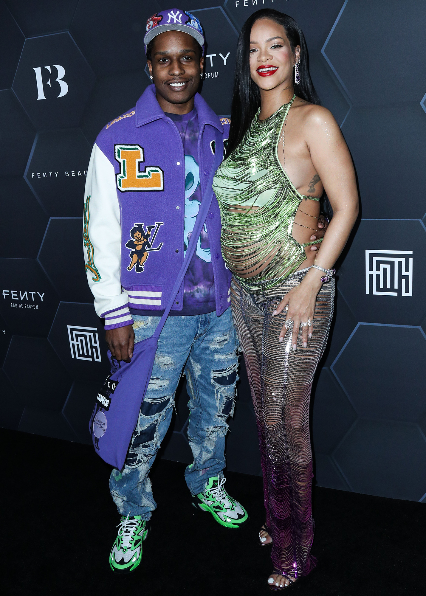 Baby's 1st Red Carpet! Rihanna Proudly Displays Bump at Fenty Event